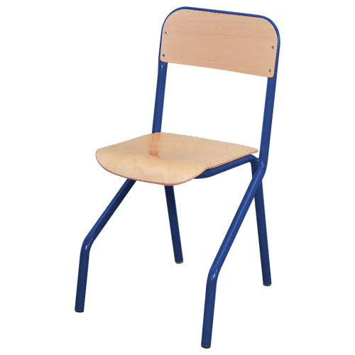 Chaise classe maternelle bleu violet