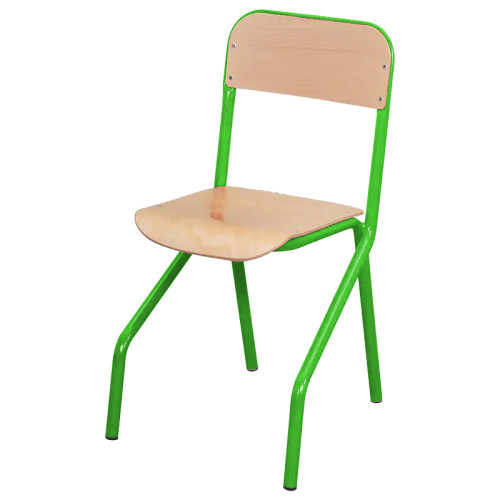 Chaise epoxy vert pomme