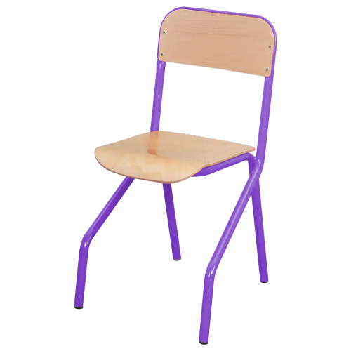 Chaise maternelle epoxy violet