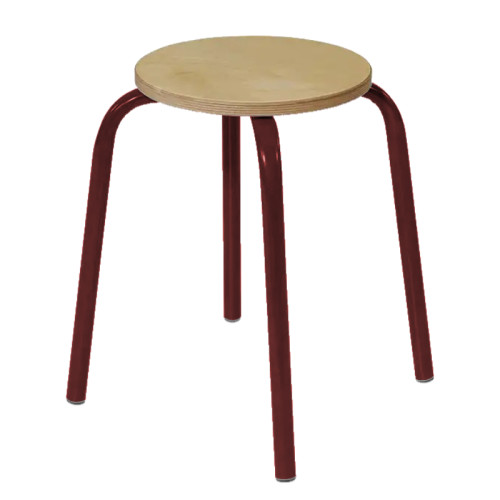 Tabouret collectivité empilable
