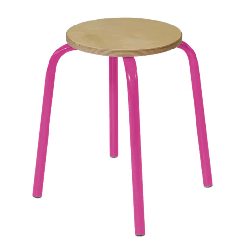 Tabouret collectivité empilable