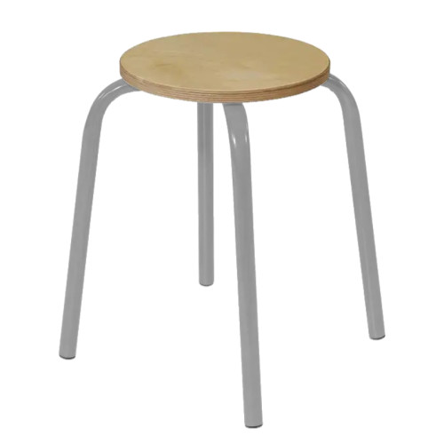 Tabouret collectivité empilable