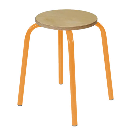 Tabouret collectivité empilable