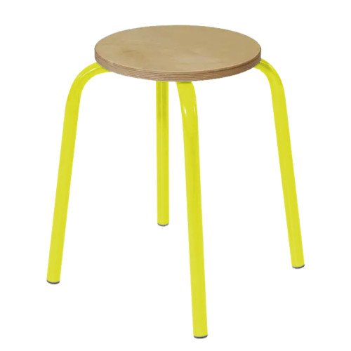 Tabouret collectivité empilable