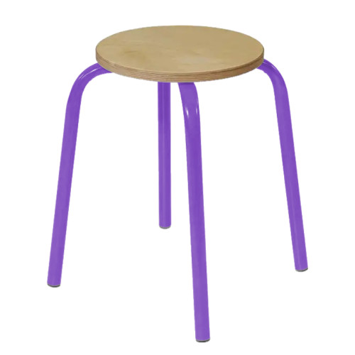 Tabouret collectivité empilable