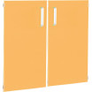 Meuble coloré avec portes