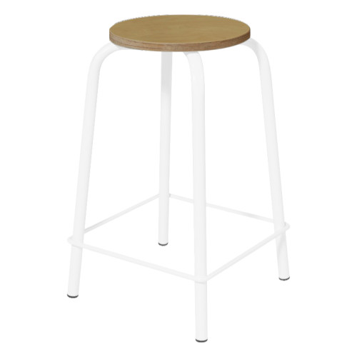 Tabouret de laboratoire scolaire