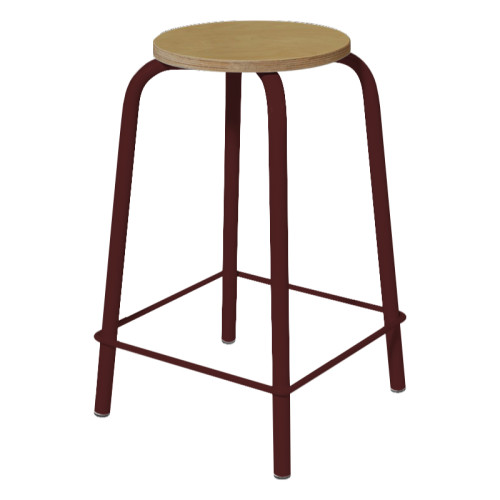 Tabouret de laboratoire scolaire