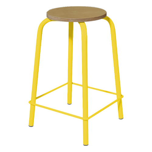 Tabouret de laboratoire scolaire
