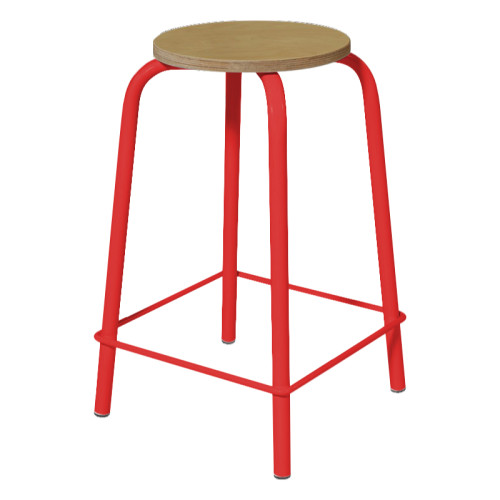 Tabouret de laboratoire scolaire