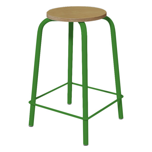 Tabouret de laboratoire scolaire
