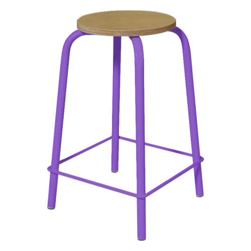 Tabouret de laboratoire scolaire