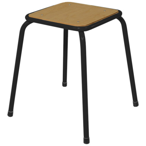 Tabouret lycée noir