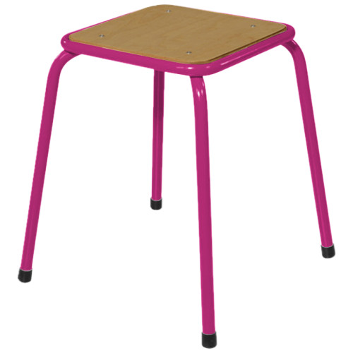 Tabouret lycée rose gerbera