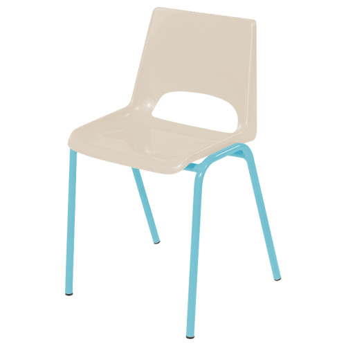 Chaise école coque PVC