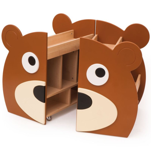 meuble de rangement pour livres avec casiers
