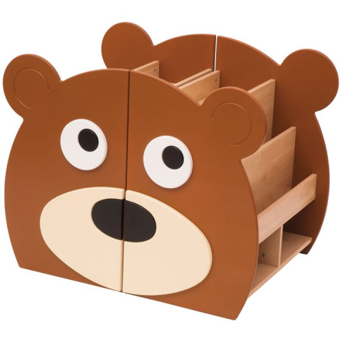 meuble de rangement pour livres avec casiers