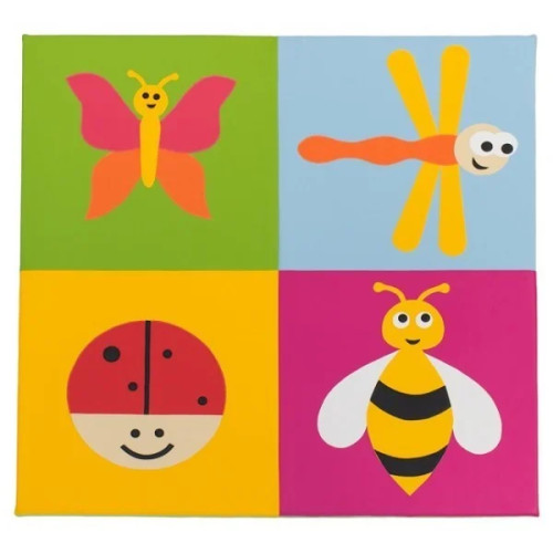 Tapis de motricité insectes