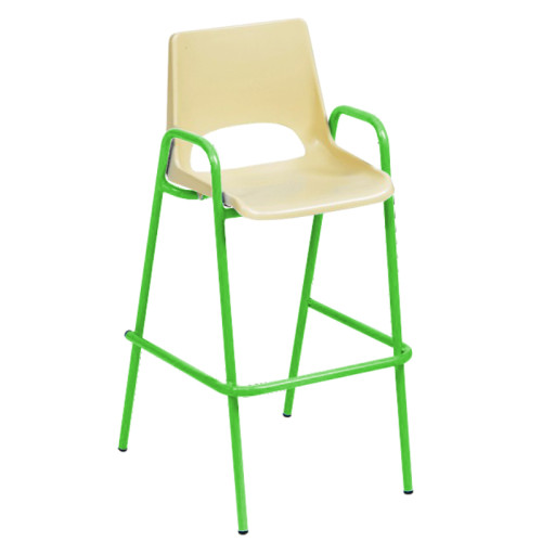 Chaise haute pour la cantine maternelle et primaire