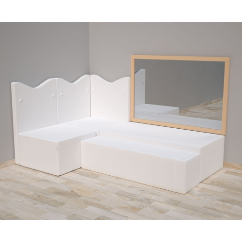 Meubles coin calme Snoezelen avec miroir