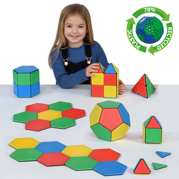 Jeu Polydron magnétique pour salle de classe