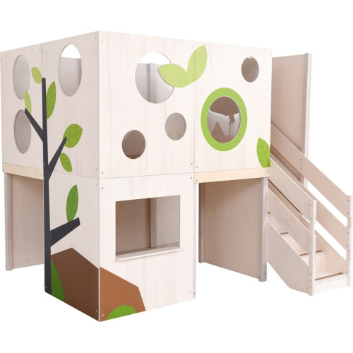 Espace jeux avec mezzanine
