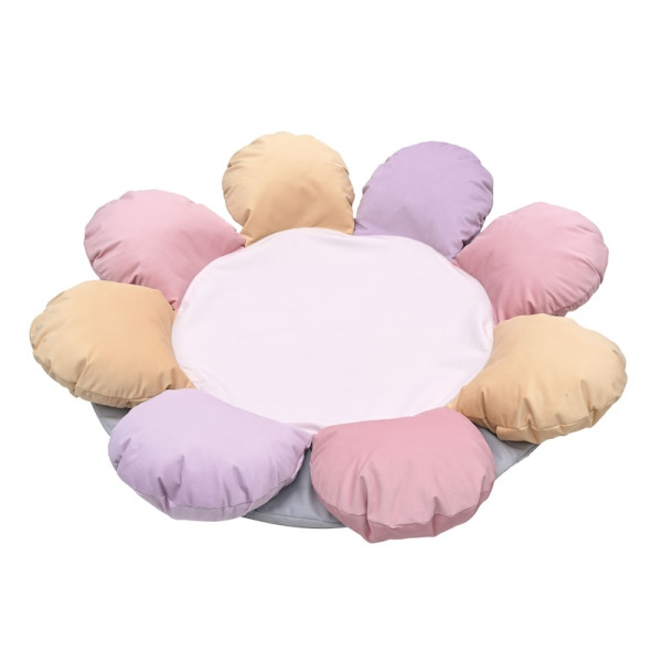 Tapis coin détente fleur