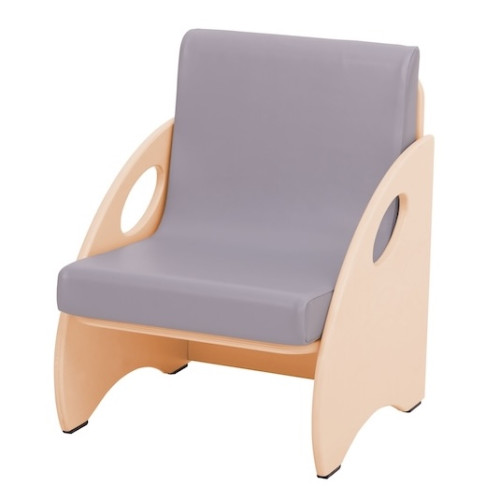 sofa en bois avec coussins pour enfants