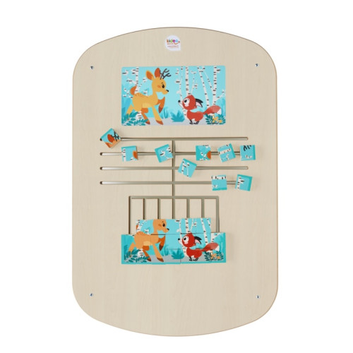 jeu mural puzzle espace enfant