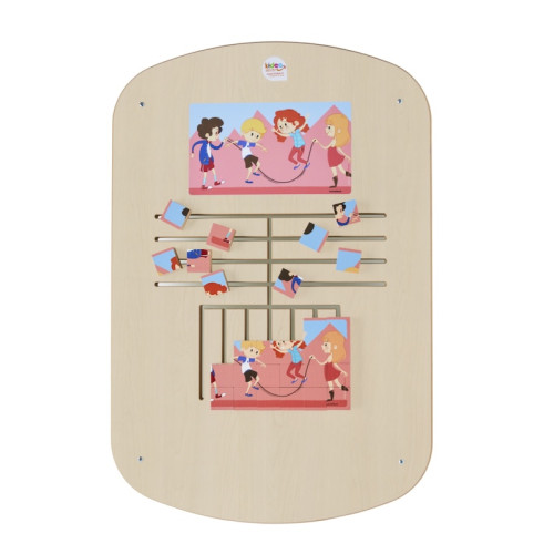 jeu mural puzzle espace enfant