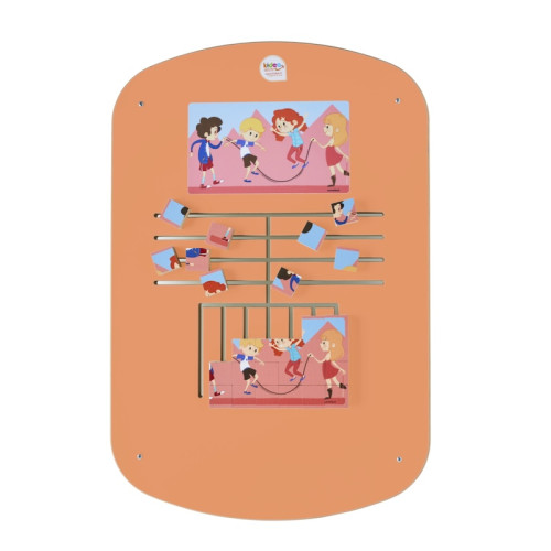 jeu mural puzzle enfant corail