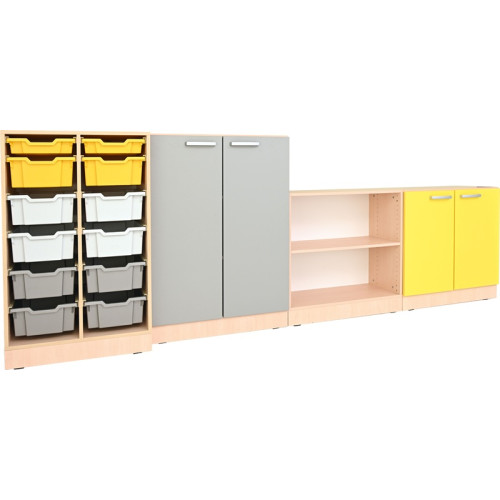 Mobilier scolaire naturel et coloré - KIDEA