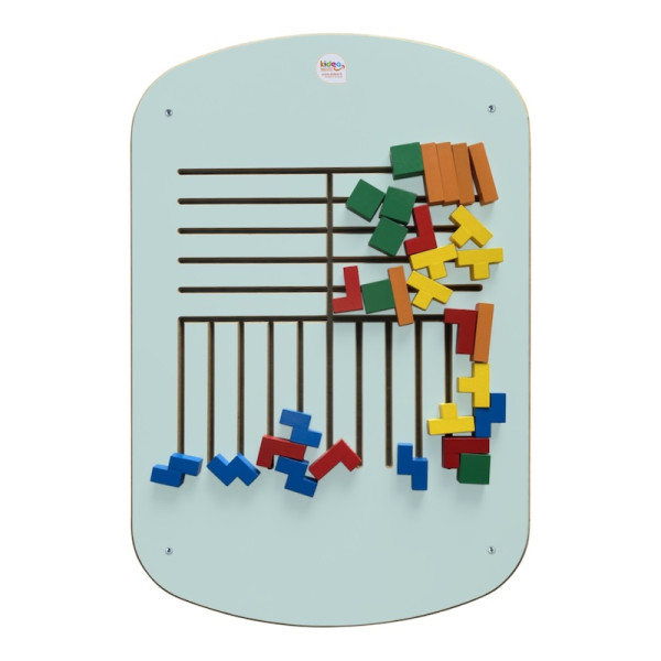 jeu mural tetrik kidea espace enfant