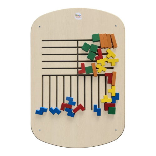 Jeu mural Tetrik bois