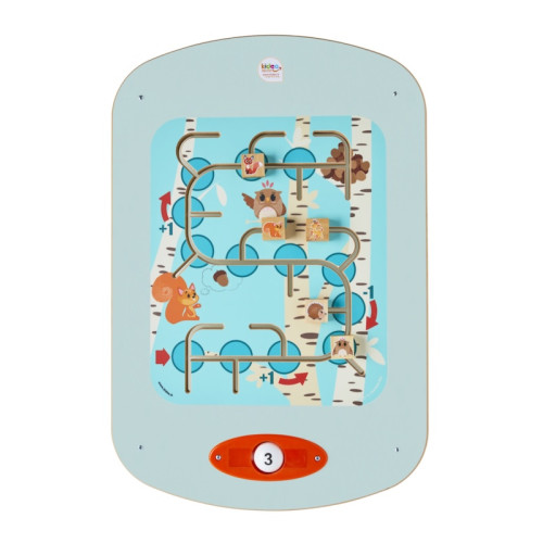 Panneau activité Jeu de l'Oie Forêt - KIDEA