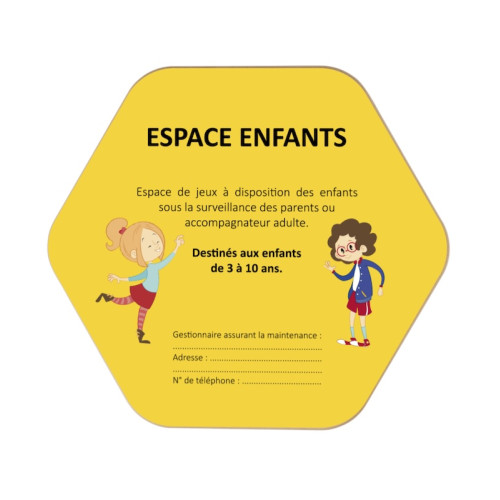 panneaux aire de jeux kidea tournesol