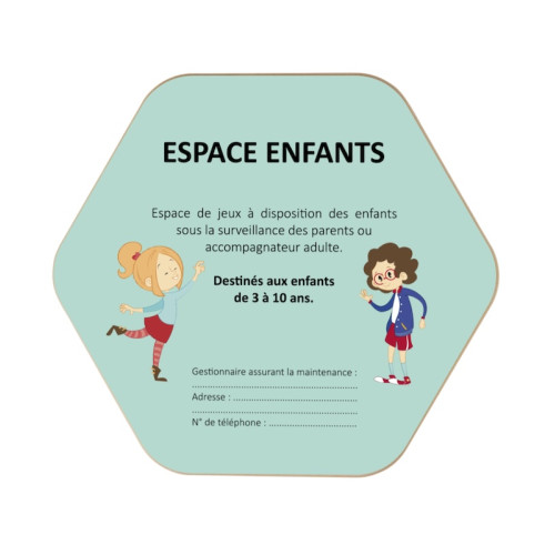panneau aire de jeux kidea espace enfants