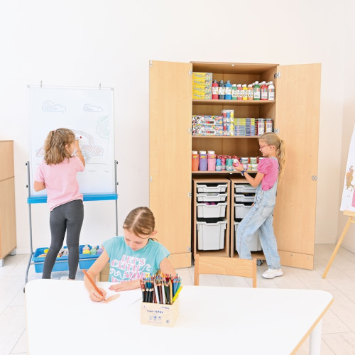 grande armoire bacs pour école