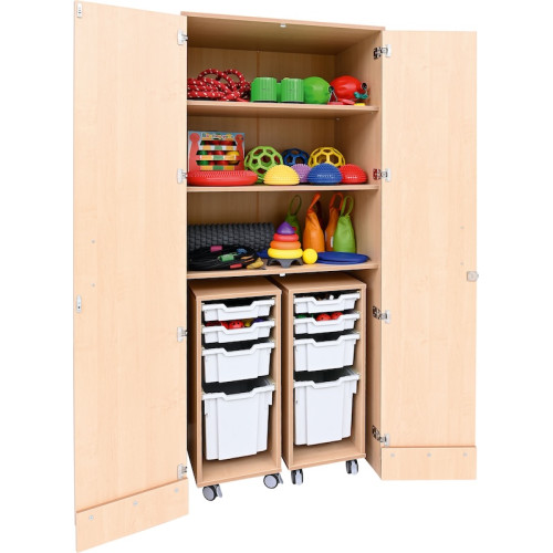 grande armoire avec bacs collectivité