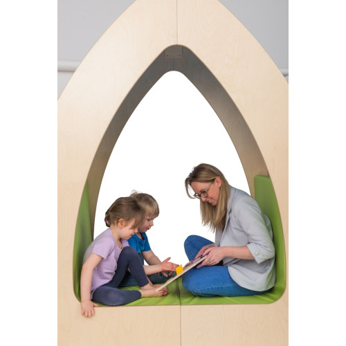 cabane avec bibliothèque enfant KIDEA