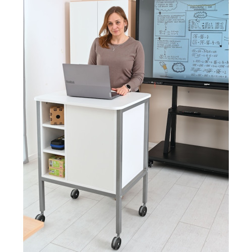 desk à roulette enseignant