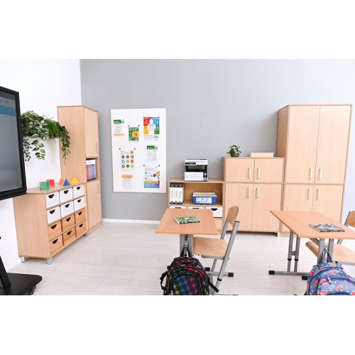 armoire collectivité 4 portes école