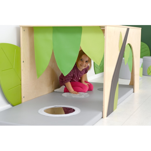 cabane sensorielle nature pour enfant
