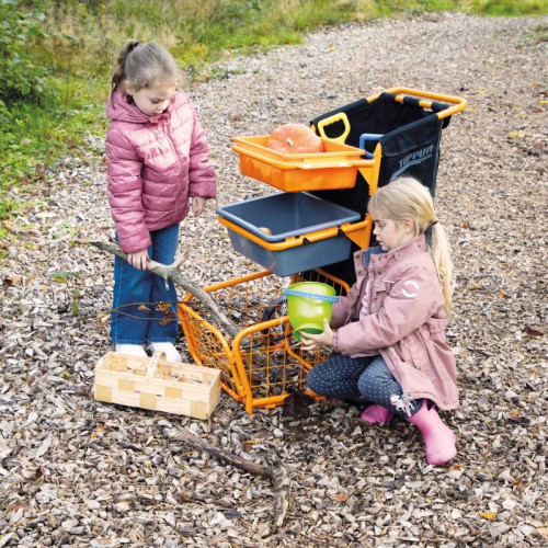 chariot pour activités en extérieur avec enfant