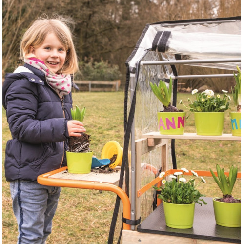 Chariot activités jardinage école maternelle