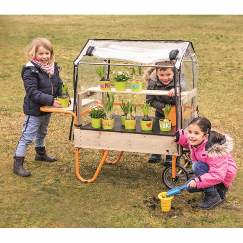 Serre mobile école maternelle