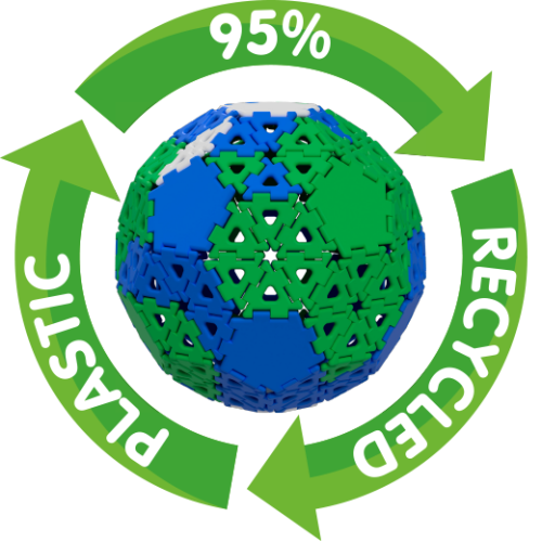 POLYDRON en plastique recyclé