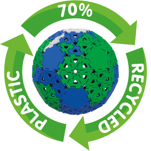 POLYDRON en plastique recyclé