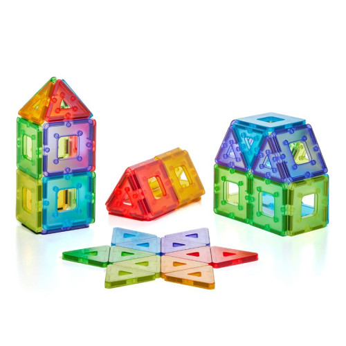 Jeu polydrons translucide maternelle