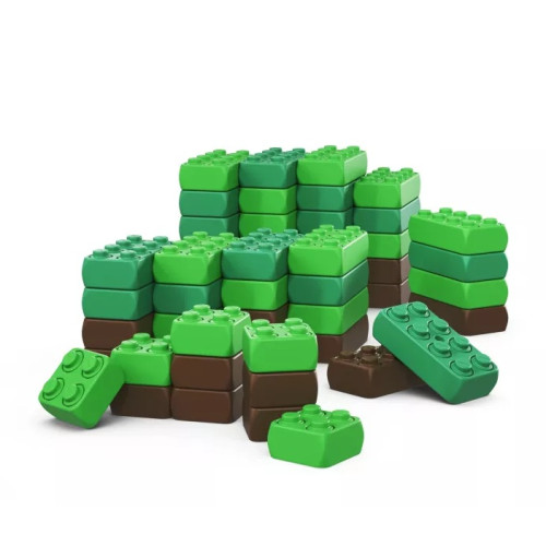 Brique géante en plastique pour enfant